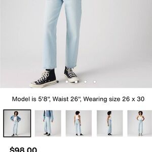 Levi’s RIBCAGE STRAIGHT ANKLE WOMEN'S JEANS